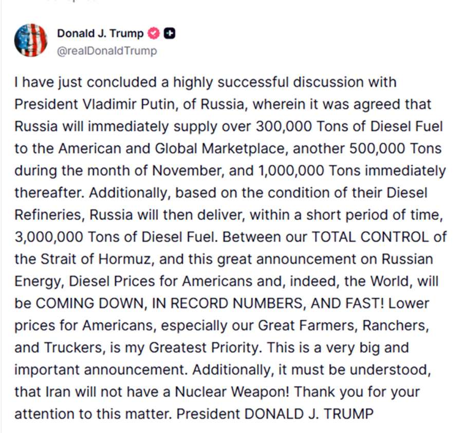 Donald Trump Post