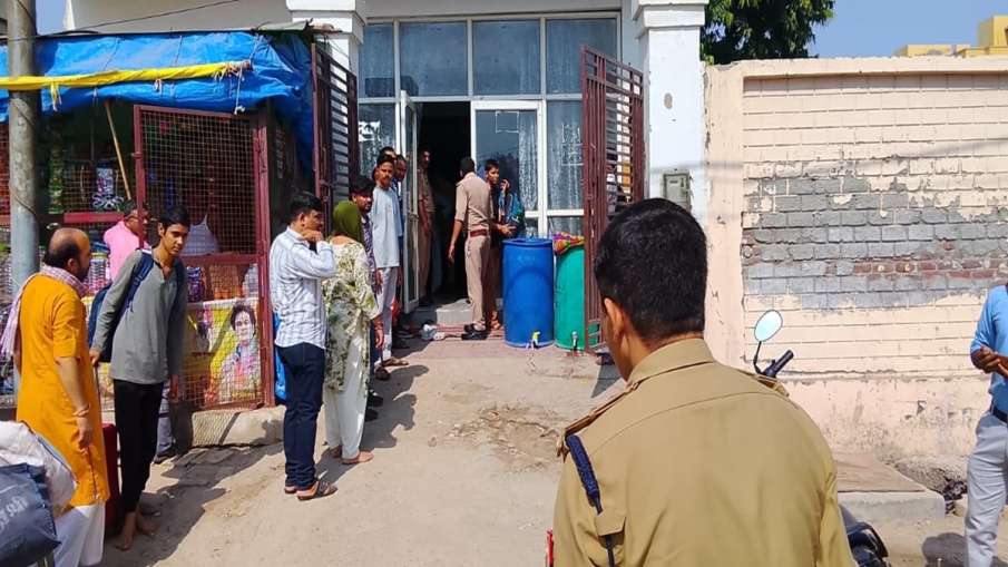 Accident at Maharshi Parini Sanskrit Gurukul Vidyalaya.