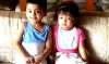 Aradhya with her cousin
