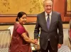 Sushma Swaraj meets Kyrgyz and Uzbek counterparts in China- India TV Hindi
