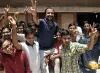 Super 30 founder Anand Kumar and his students celebrate the...- India TV Hindi