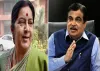 sushma swaraj and nitin gadkari- India TV Hindi