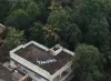 A 'Thanks' note painted on the roof of a house in Kochi...- India TV Hindi