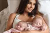 Lisa Ray with her twins- India TV Hindi