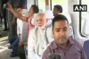 PM Narendra Modi rides metro from Dhaula Kuan to Dwarka- India TV Hindi