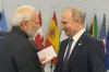 PM Modi interacts with Trump, Putin and May on sidelines of G-20 | Twitter- India TV Hindi