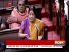 Congress walkout from Rajya Sabha after Sushma Swaraj Statement on Rafale- India TV Hindi