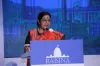 आतंकवाद को कतई बर्दाशत ना करना समय की मांग है: सुषमा स्वराज - India TV Hindi