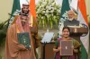 Prime Minister Narendra Modi and the Crown Prince of Saudi...- India TV Hindi