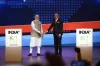 PM Modi with Rajat Sharma- India TV Paisa