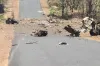 Naxals blow up police vehicle in Maharashtra's Gadchiroli | ANI- India TV Hindi
