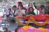 प्रियंका ने सुलतानपुर में चाची मेनका के खिलाफ किया रोड शो- India TV Hindi