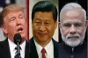 Donald Trump, Xi Jinping and Narendra Modi | AP File- India TV Hindi