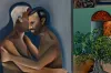 Bhupen Khakhar 1980s painting Two Men in Benares homosexuality on breaks record- India TV Paisa