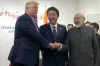 Modi, Trump and Abe in G20 Osaka- India TV Paisa