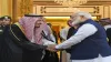 Prime Minister Narendra Modi meets H.M. King Salman bin Abdulaziz Al Saud in Riyadh, Saudi Arabia on- India TV Hindi