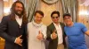 Shah rukh khan poses with jean claudevan damme jackie chan aquaman jason momoa- India TV Hindi
