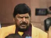 Union Minister Ramdas Athawale speaks to media on the first...- India TV Hindi