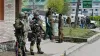 श्रीनगर में तैनात सुरक्षा बल- India TV Hindi