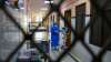 Hospital staff is seen outside the Special Isolation Ward...- India TV Paisa