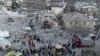 Rescuers work on a collapsed building after a strong...- India TV Hindi