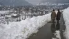 कश्मीर घाटी और लद्दाख में शीतलहर जारी, तापमान शून्य से नीचे- India TV Hindi