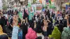 Muslim women raise slogans during an anti-Citizenship Amendment Act (CAA) protest, at Nagpada- India TV Hindi