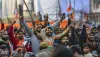 BJP supporters during Prime Minister Narendra Modi's...- India TV Hindi