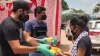 Mohammed Shami distributing food packets and masks in Uttar Pradesh India Fights Corona- India TV Hindi
