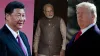 चीन के राष्ट्रपति शी जिनपिंग, भारत के प्रधानमंत्री नरेंद्र मोदी, अमेरिकी राष्ट्रपति डोनाल्ड ट्रंप- India TV Paisa