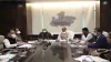 Minister of Jal Shakti Gajendra Singh Shekhawat Review jal jeevan mission yojana with MP CM Shivraj - India TV Hindi