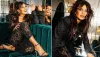 Priyanka Chopra wore black sheer lace jumpsuit metrix resurrections promotion- India TV Hindi