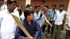 BJP MLA Akash Vijayvargiya while attacking the officials with a bat- India TV Hindi