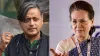 Shashi Tharoor and Sonia Gandhi- India TV Hindi
