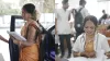 महिला दुल्हन की तरह तैयार होकर प्रैक्टिकल एग्जाम में शामिल होने पहुंची।- India TV Hindi