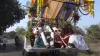 The groom took his wedding procession in JCB...- India TV Hindi