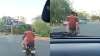 बुलेट की टंकी पर बैठी हुई लड़की और ड्राइव करता हुआ उसका बॉयफ्रेंड।- India TV Hindi