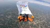 विंग कमांडर गजानंद यादव ने G20 के झंडे के साथ 10,000 फीट की ऊंचाई से स्काइडाइविंग की- India TV Hindi