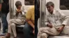 दिल्ली मेट्रो में शख्स ने जलाई बीड़ी- India TV Hindi