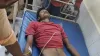 बिजली के झटके से घायल युवक।- India TV Hindi