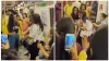 delhi metro viral video of two girls fight google trending video shake your mind- India TV Hindi