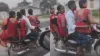 तीन महिलाओं को बैठाकर बाइक चलाता हुआ शख्स- India TV Hindi