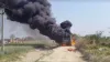 ghazipur bus fire- India TV Hindi