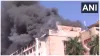 Bhopal's  MINISTRY building Massive fire broke out firefighters reached the spot- India TV Hindi