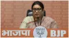 Loksabha election 2024 Smriti Irani remark on congress said Why is Congress not declaring its candid- India TV Hindi