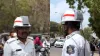 AC वाला हेलमेट लगाकर ड्यूटी करते दिखे पुलिसकर्मी- India TV Hindi
