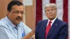 Arvind Kejriwal shares Donald trump video- India TV Hindi