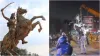 Rani Laxmibai statue is going to be installed near Shahi Idgah tight security arrangements have been- India TV Hindi