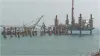 Major accident in Dwarka Gujarat crane fell at Okha port three workers died- India TV Hindi