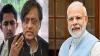 कांग्रेस सांसद शशि थरूर और पीएम मोदी- India TV Hindi